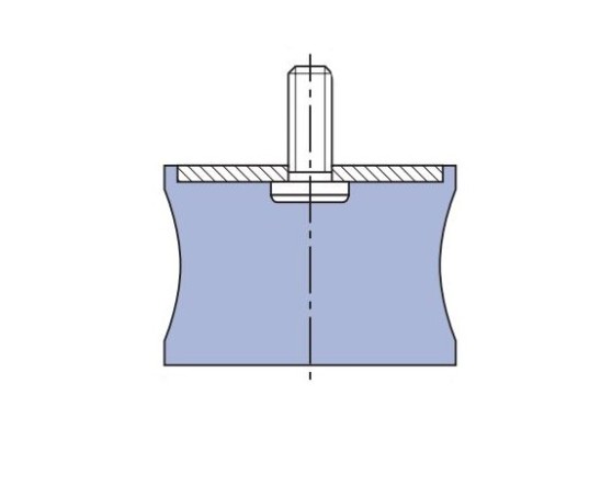 Silentblock diábolo tope macho D