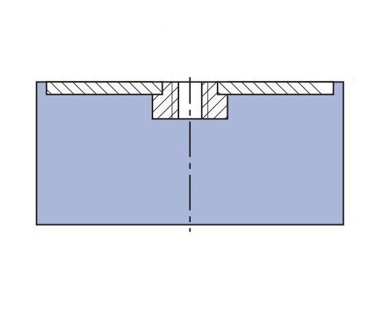 Silemblock cilíndrico hembra E