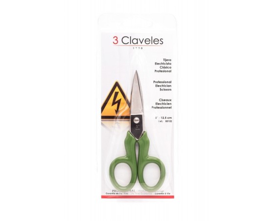 Tijera electricista 3Claveles clásica