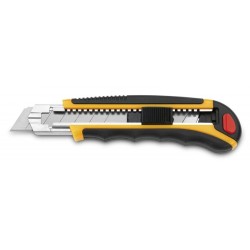 Cutter 3Claveles metal-nylon con cierre de seguridad