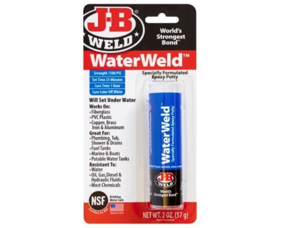 Masilla reparadora líquidos JB Weld Waterweld