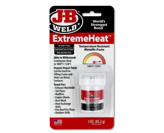 Masilla epoxy temperaturas extremas JB Weld ExtremeHeat