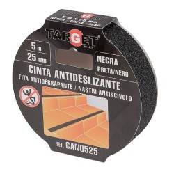Cinta adhesiva antideslizante negra Target