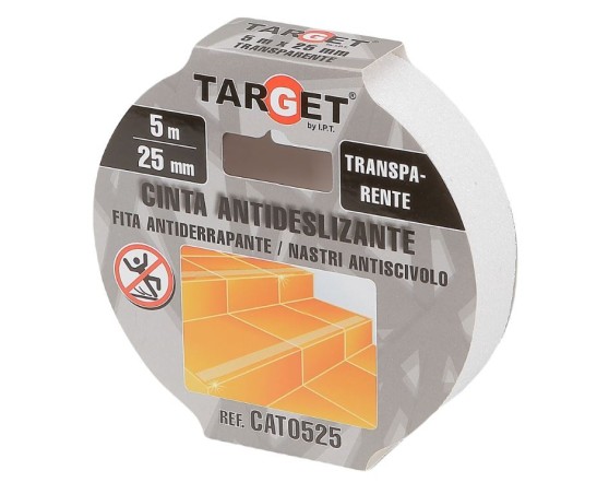 Cinta adhesiva antideslizante transparente Target