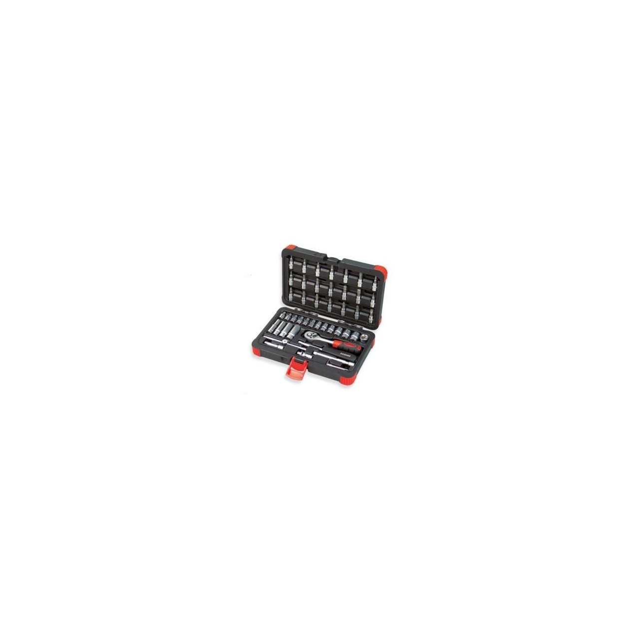 Juego llaves vaso hexagonales 1/4 47 piezas