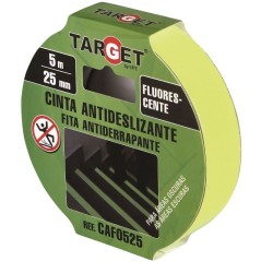 Cinta adhesiva antideslizante fluorescente
