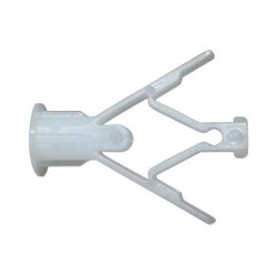 Taco de nylon con alas para pladur