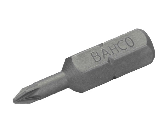 Punta pozidriv 1/4" estándar 25 mm Bahco
