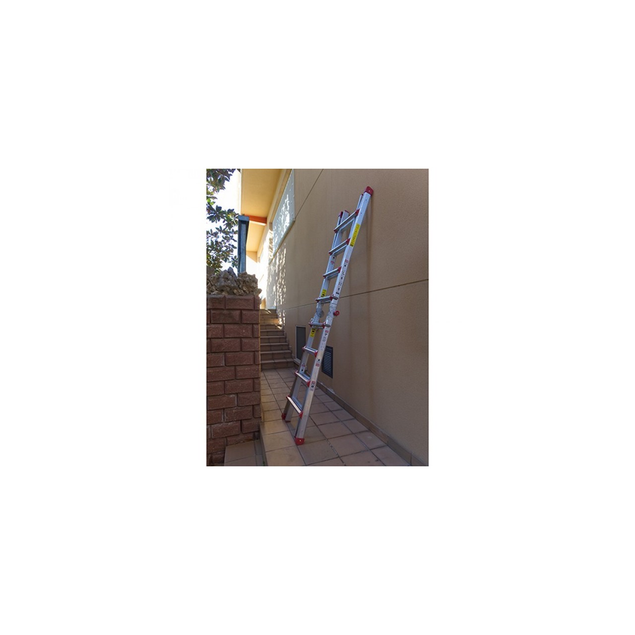 Escalera telescópica transformable aluminio Scal Escalera telescópica transformable aluminio Scal