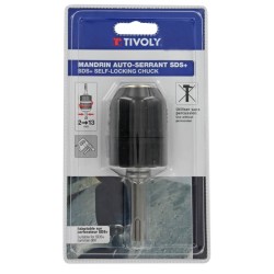Portabrocas auto-apriete SDS+ de Tivoly