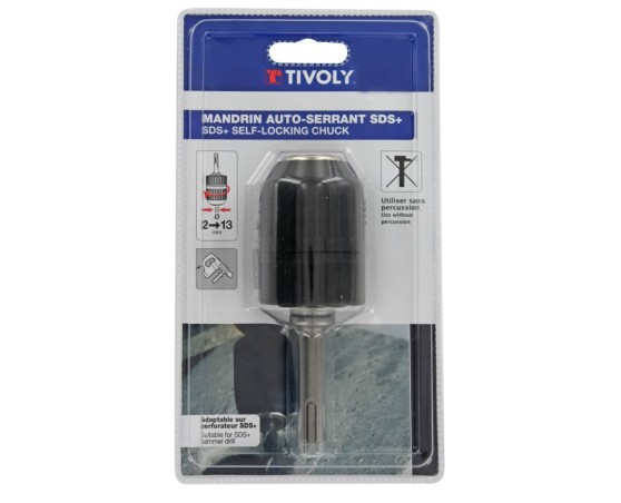 Portabrocas auto-apriete SDS+ de Tivoly