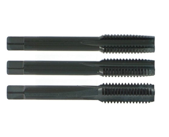 Machos a mano DIN-352 HSS 3pcs Tivoly