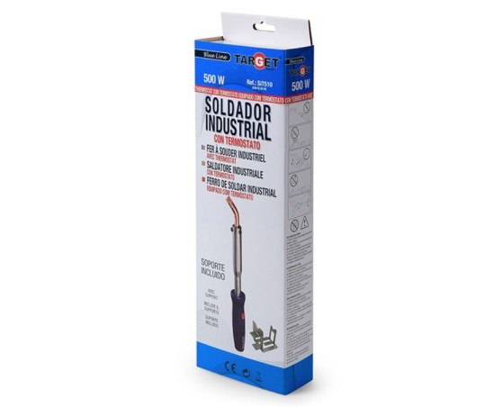 Soldador industrial con termostato 500W