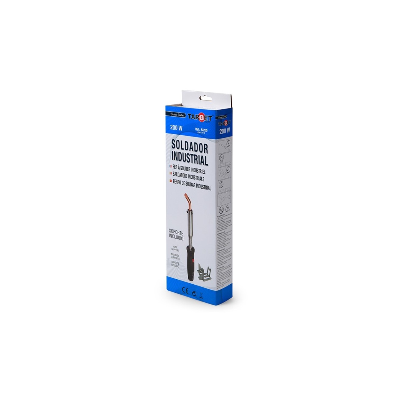 Soldador estaño Target 200W