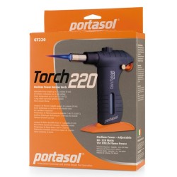 Soldador de gas tipo antorcha Portasol Torch 220W