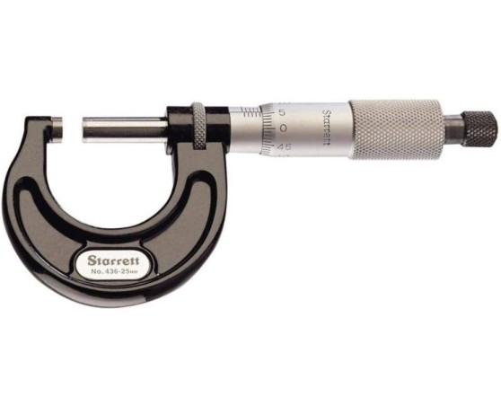 Micrómetro de exteriores Starrett serie 436
