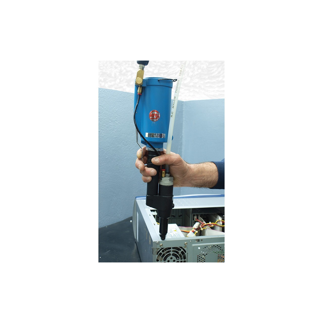 Remachadora manual doble brazo Metalworks TC20