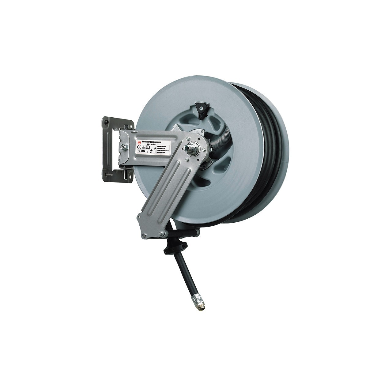 Enrollador para manguera de fluidos YAIM 5834/35/36