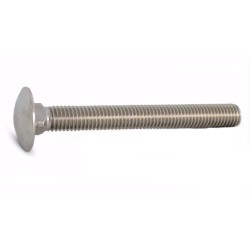 Tornillo cabeza redonda cuello cuadrado DIN 603 inoxidable