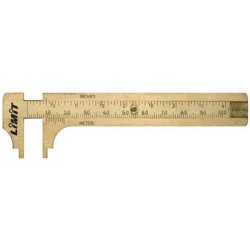 Calibre pie de rey analógico de latón