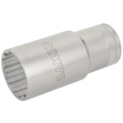 Llave de vaso 1/2" Bahco serie larga bihexagonal