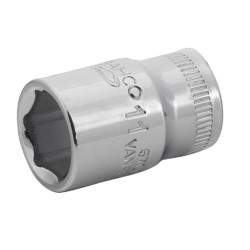 Llave de vaso 1/4" Bahco hexagonal