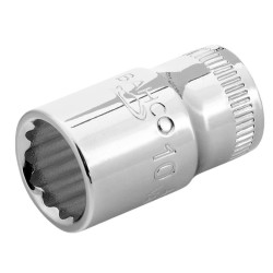 Llave de vaso 1/4" Bahco bihexagonal