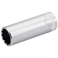 Llave de vaso 1/4" Bahco serie larga bihexagonal