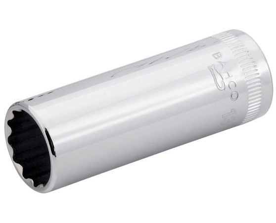 Llave de vaso 1/4" Bahco serie larga bihexagonal