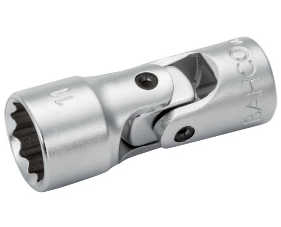 Llave de vaso 1/4" Bahco articulada bihexagonal