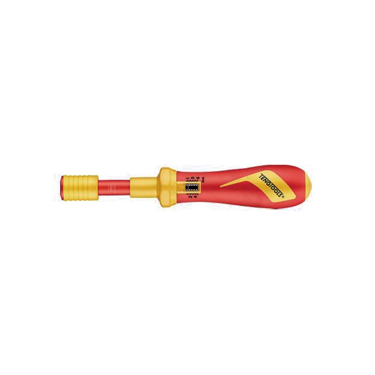 Destornillador dinamométrico 1/4" asilado 1000V Tengtools