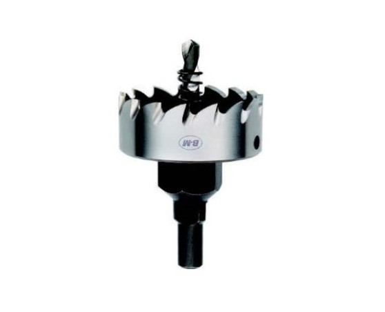 Corona perforadora HSS reafilable rompevirutas