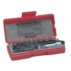Juego de llaves de vaso 3/8" y puntas Tengtools MR3824