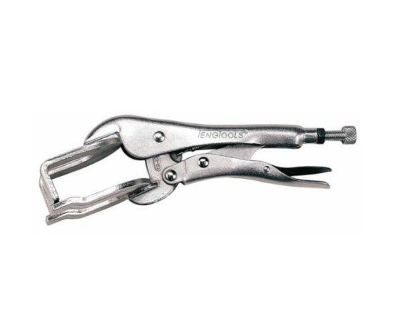 Étau De Soudure Bessey SM 10 - Plaque Base En Fonte - Broche Cuivrée Anti-adhésive