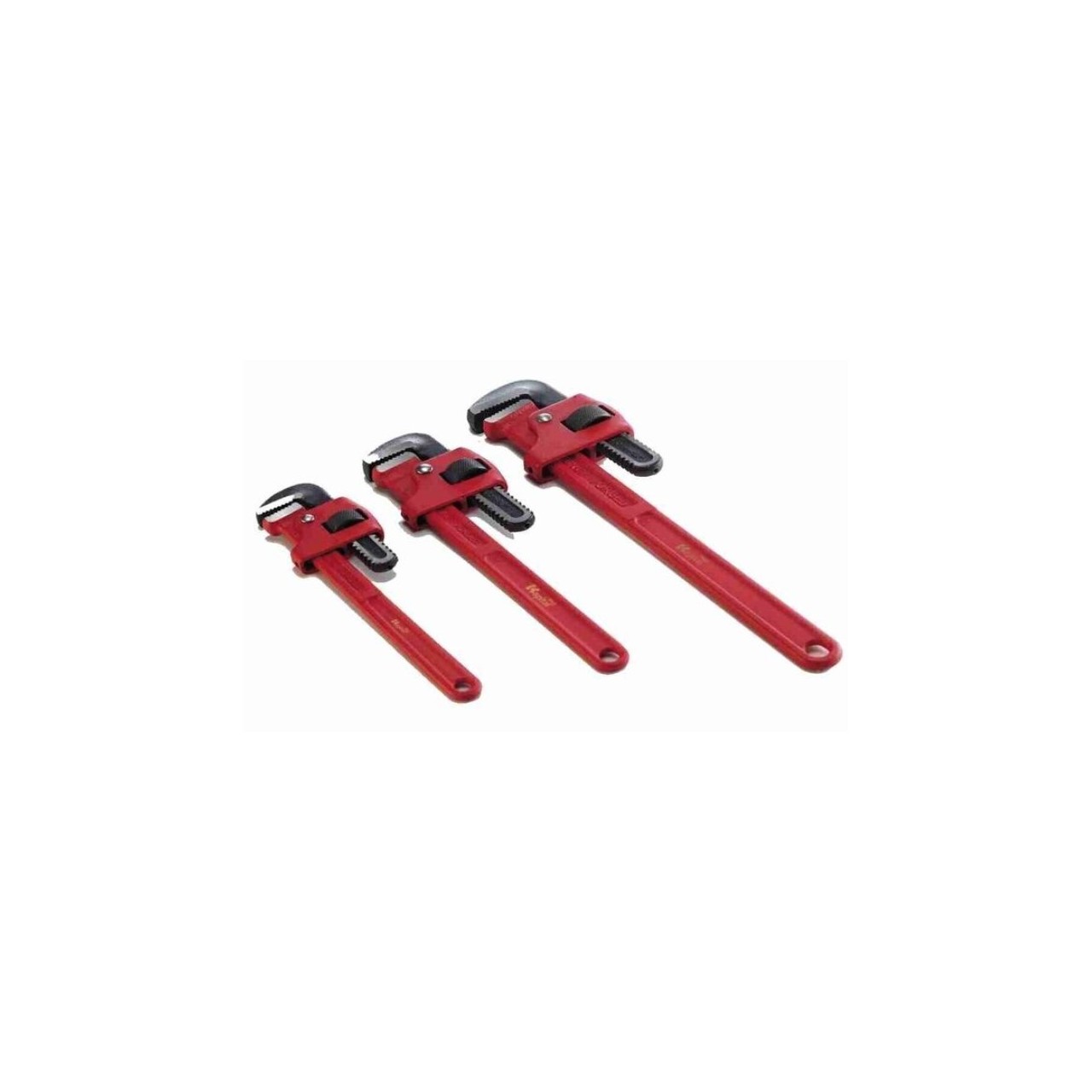 Pack llaves 3pcs grifa acero tipo Stillson Kapital KHSWP