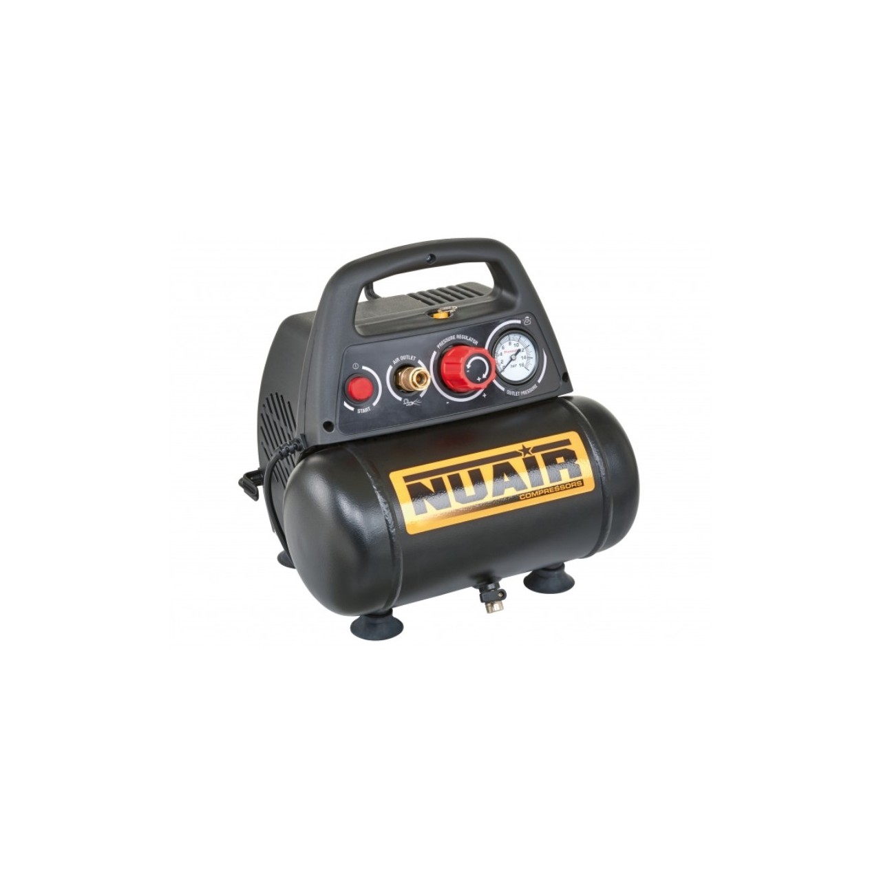 Compresor de pistón Nuair New Vento OL 1,5cv 6L