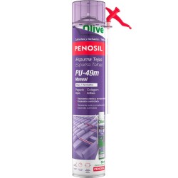 Espuma de poliuretano tejas manual Penosil PU-49