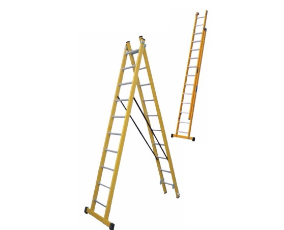 Escalera transformable doble fibra Scal Escalera transformable doble fibra Scal