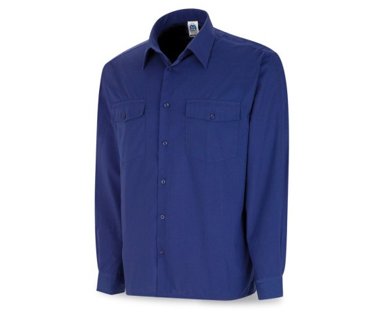 Camisa manga larga azulina Basic Line