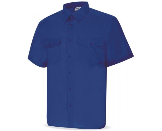 Camisa manga corta azulina Basic Line