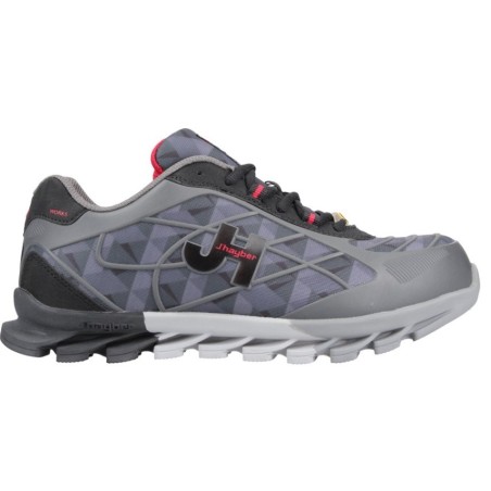 Zapato de seguridad J'hayber Bolt S1P HRO SRC Gris