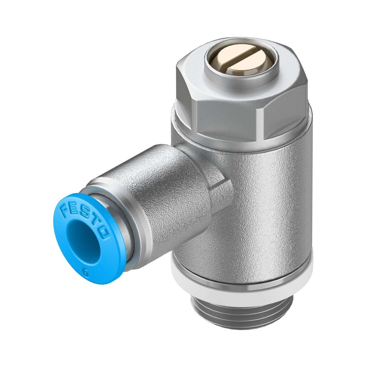 Válvula de estrangulación y antirretorno GRLA-1/4-QS-6-D