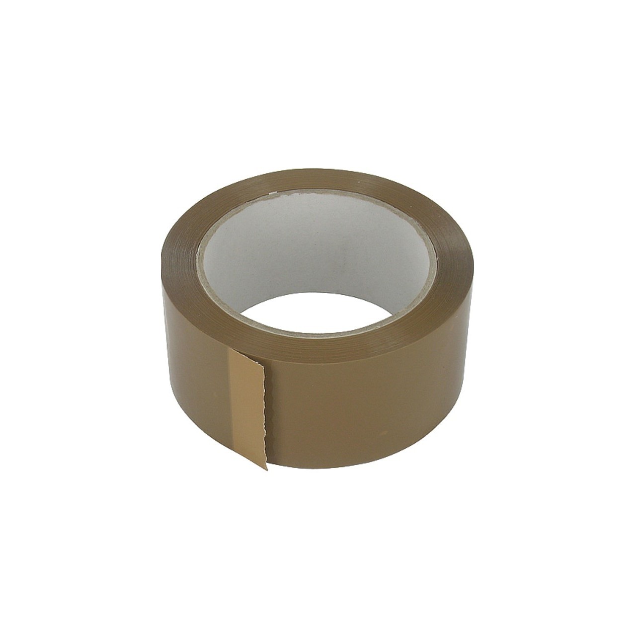 Cinta adhesiva PVC 48x66mm marrón