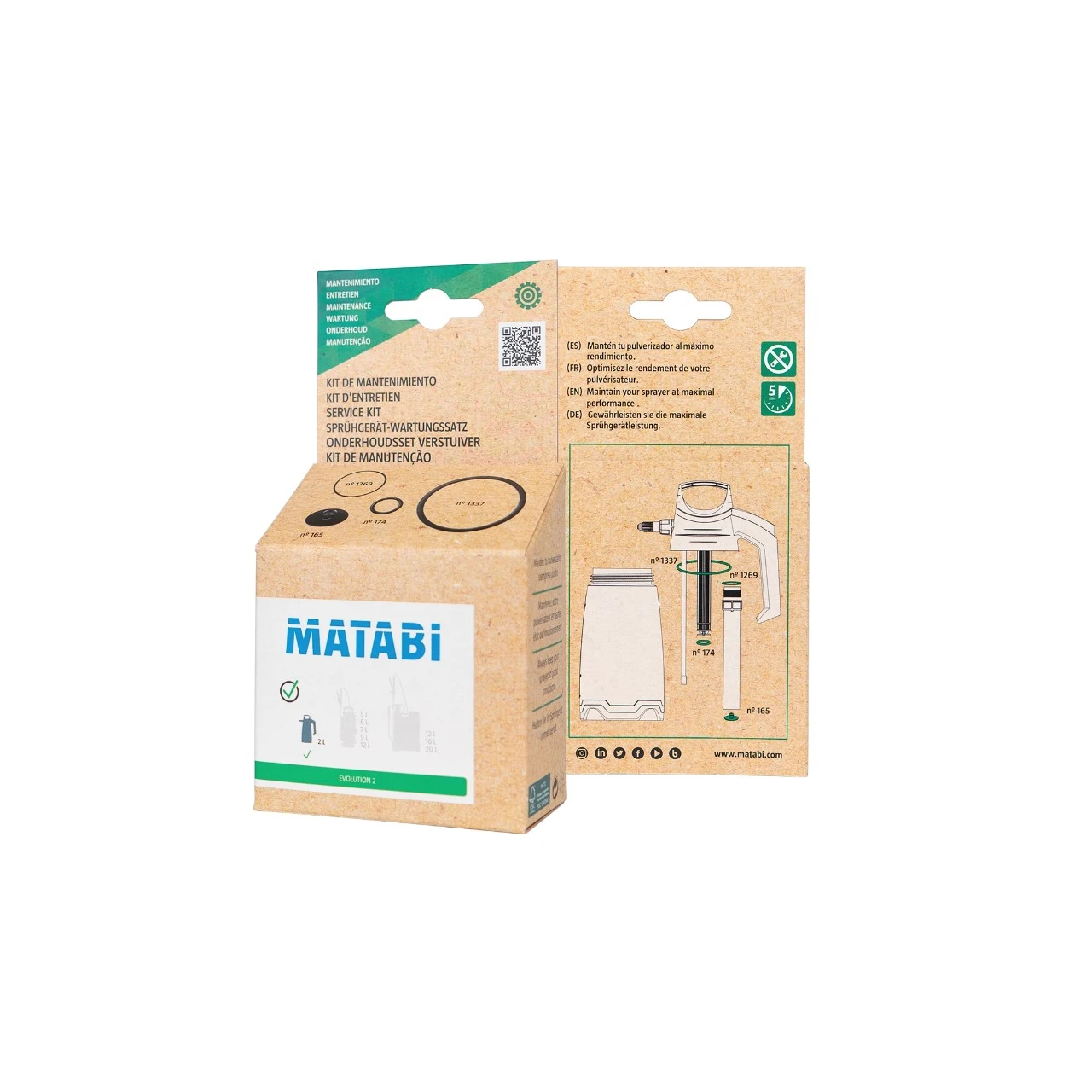 Kit de mantenimiento Matabi Evolution 2