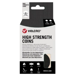 Adhesivo Velcro tipo moneda