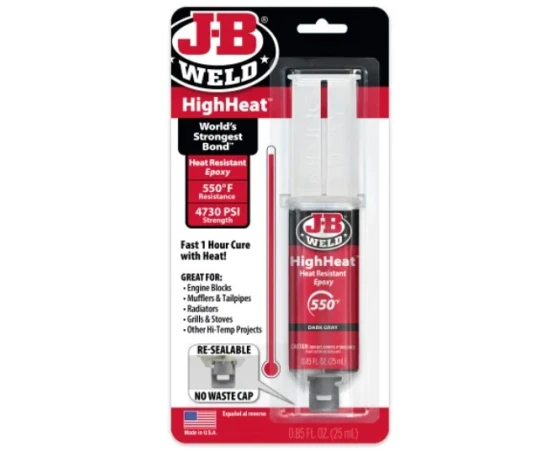 Jeringa epoxy temperatura JB Weld HighHeat