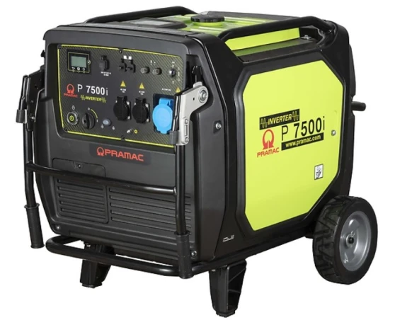 Grupo electrógeno profesional inverter PRAMAC P7500i