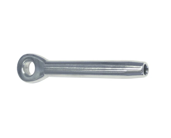 Terminal prensable ojo inoxidable A4