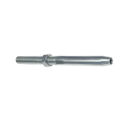 Terminal prensable rosca izquierda inoxidable A4