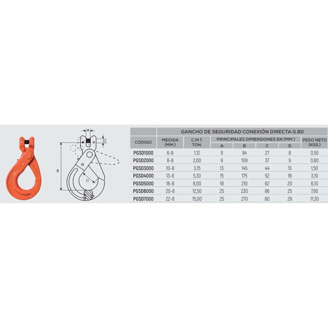 Ficha técnica GseguridadC